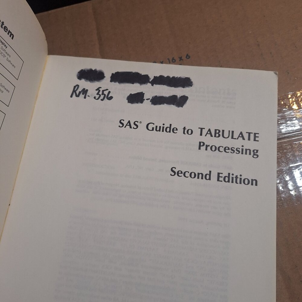 SAS Guide to TABULATE processing - Picture 4 of 9